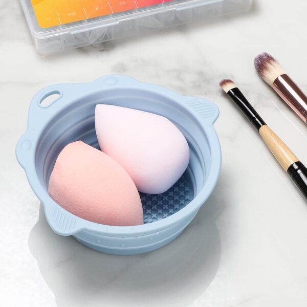 Foldable Silicone Makeup Brush Cleaner Use code: K6EK4LYE - Image 4