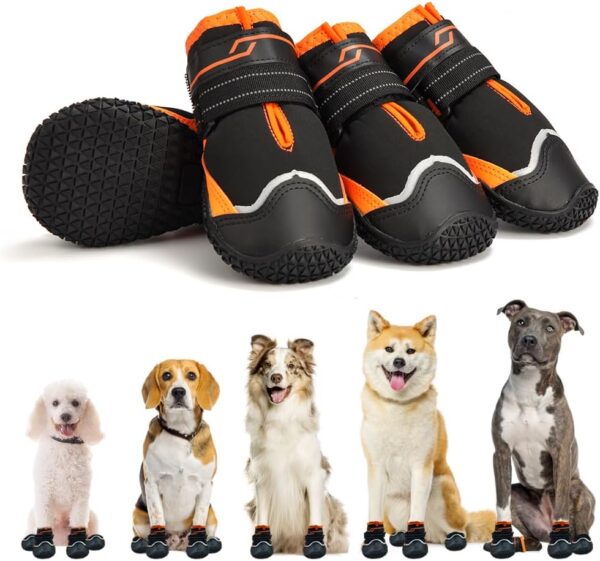 Dog Shoes for Large Dogs Anti-Slip Dog Boots & Paw