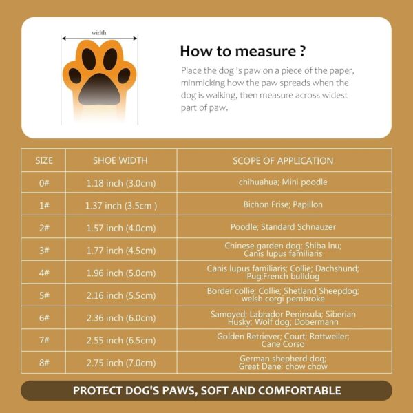 Dog Shoes for Large Dogs Anti-Slip Dog Boots & Paw - Image 4