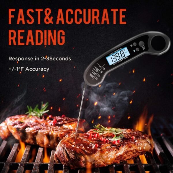 Meat Thermometer Digital, Instant Read Meat - Image 2