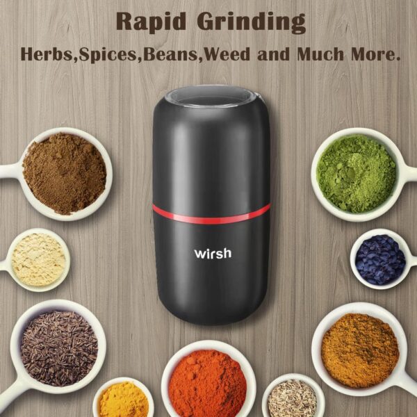 Wirsh Coffee Grinder-Electric Coffee   Use code 4063SAPS - Image 3