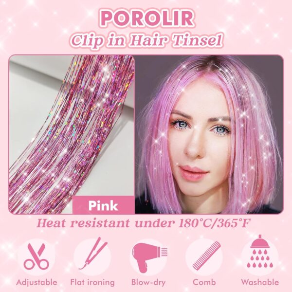 Clip in POROLIR Glitter Fairy Hair Use code: 50ASUE1C - Image 4