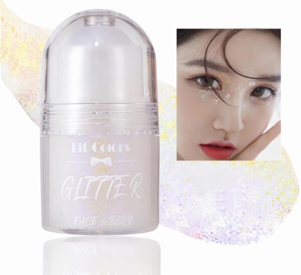 Holographic Body Glitter Gel for Body Face Hair Use code: 30N9M7E4