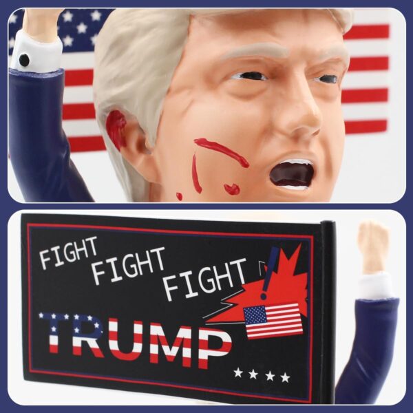 Donald Trump Merchandise Collectibles - Trump Gifts MAGA Bobblehead for Trump Supporters - Image 5