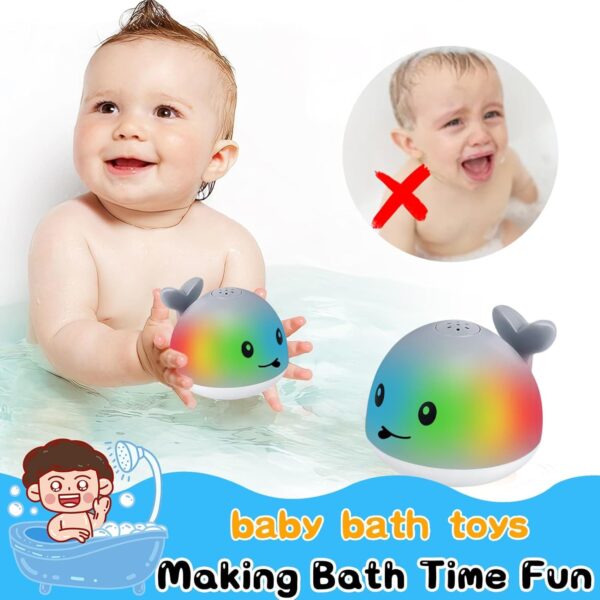 Baby Bath Toys 6-12-18 Months, Bath Toys for Kids Ages 1-3, Easter Basket Stuffers - Image 2