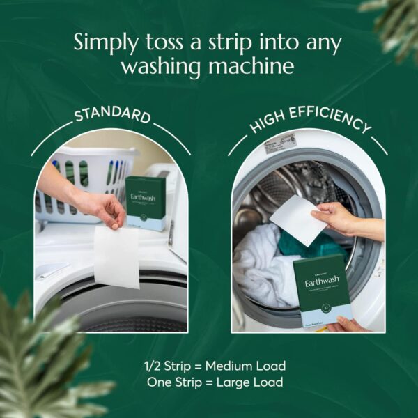 Laundry Detergent Sheets (Up To 320 Loads) 160 Ocean Breeze Sustainable Sanitizer Strips - Image 4