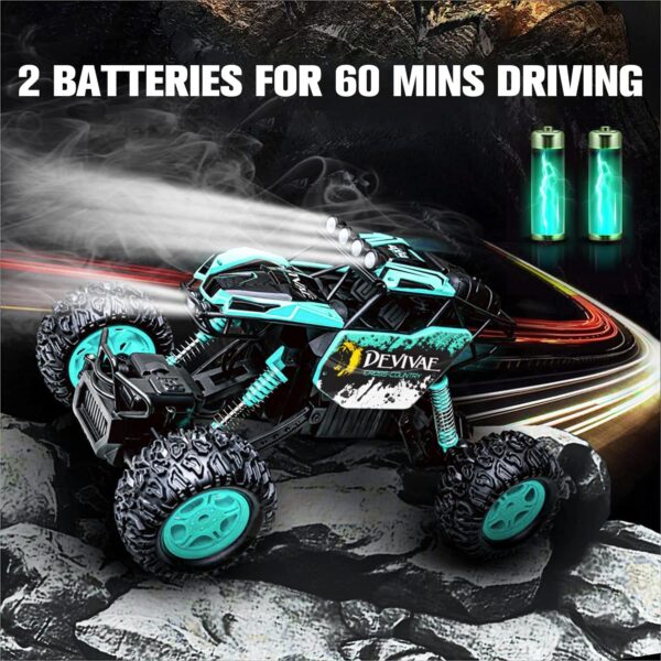 CROBOLL 1:12 Large Remote Control Car for Boys Kids with Lifting Function,4WD RC Cars Electric Monster Truck -16% - Image 5