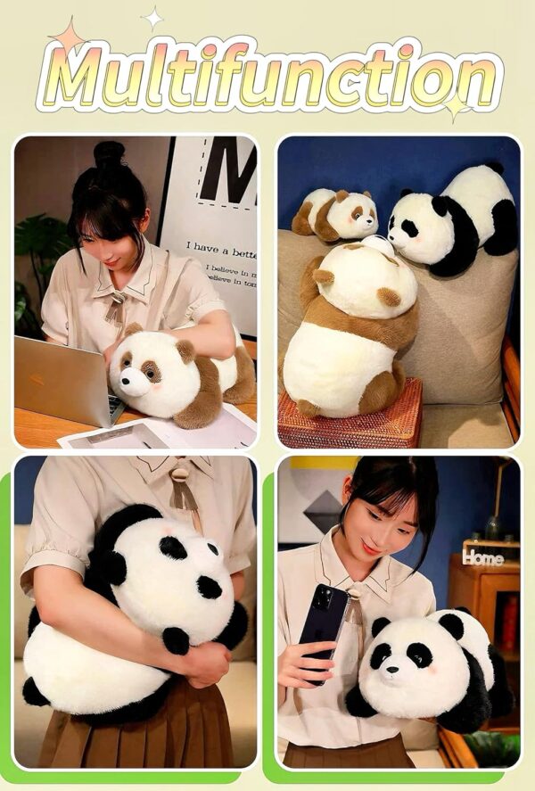 Panda Stuffed Animal, Panda Soft Plush Toys, Cute Panda Doll Gift for Kids Boy Girl - Image 4