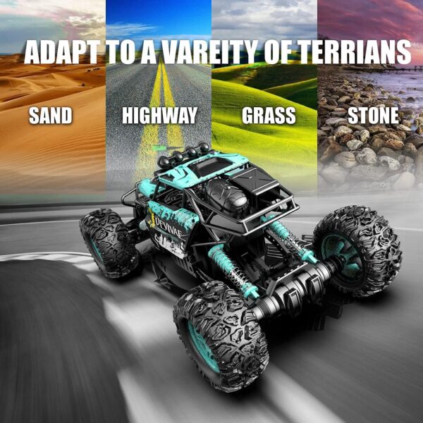 CROBOLL 1:12 Large Remote Control Car for Boys Kids with Lifting Function,4WD RC Cars Electric Monster Truck -16% - Image 6