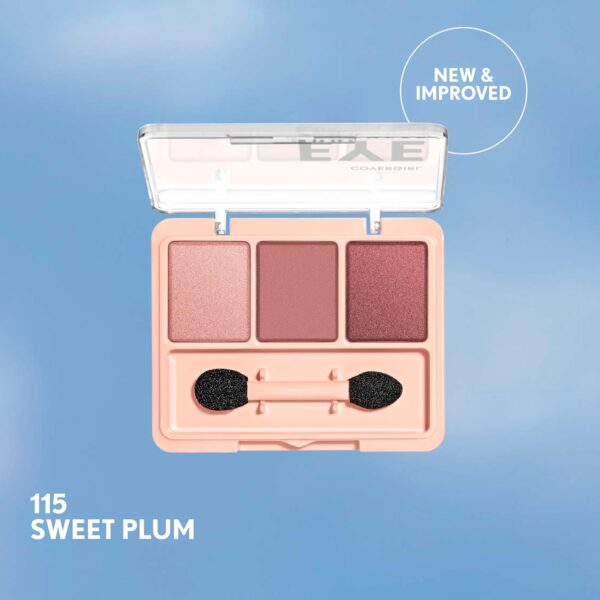 Eye Enhancer, Sweet Plum, Eyeshadow Trio, Easy to Wear, Clean & Vegan - Image 2