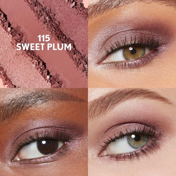 Eye Enhancer, Sweet Plum, Eyeshadow Trio, Easy to Wear, Clean & Vegan - Image 3