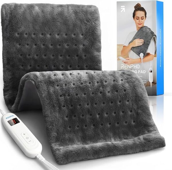 Heating Pad for Back Pain Relief & Period Cramps, FSA HSA Eligible -50%