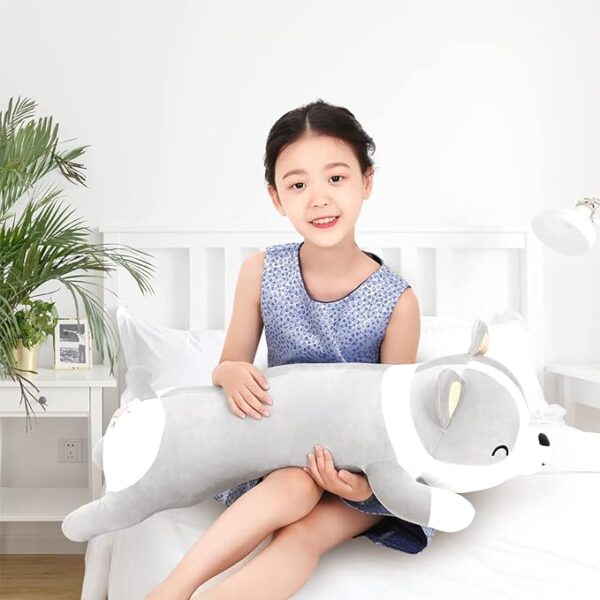Shiba Inu Plush Pillow Stuffed Animal Cute Long Dog Pillow Corgi Akita Soft Plush Toy - Image 4