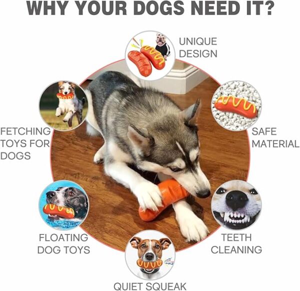Dog Chew Toys for Aggressive-Chewers - Indestructible Dog Toy for Aggressive Chewer - Image 4