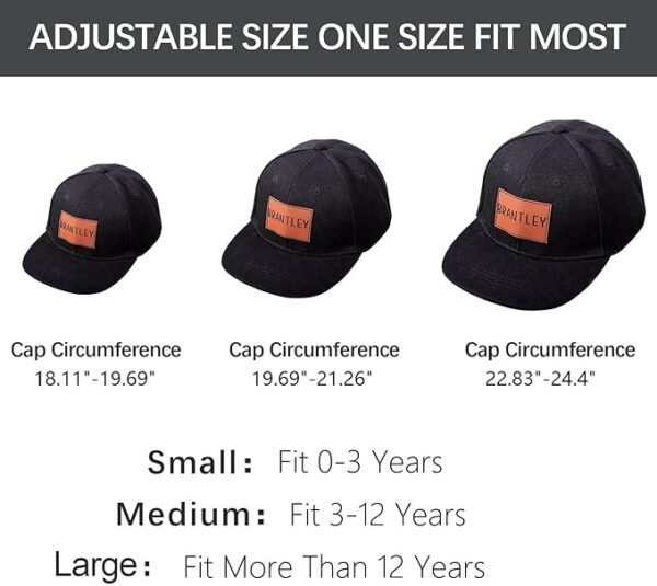 Personalized Toddler Baby Hats,Custom Baseball Caps with Name,Adjustable Snapback Truck Caps - Image 5