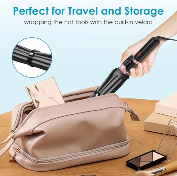 DeepKlean Large Silicone Heat Resistant Mat, Professional Hot Hair Tools Mat for Curling Iron -10% - Image 2