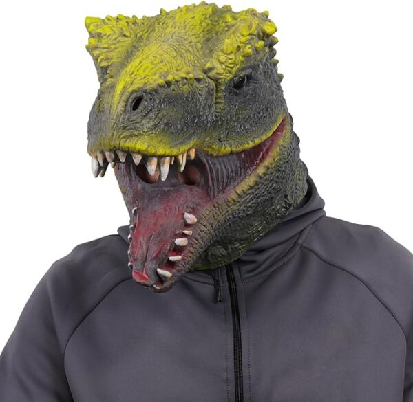 Dinosaur Head Mask Dinosaur Costume Animal Full Head Mask for Carnival - Image 6