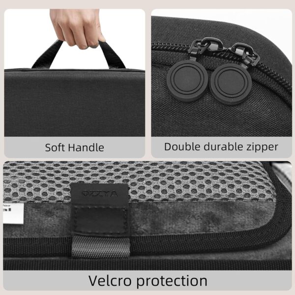 OZZYA Carrying Case for Playstation Portal Remote Player, Tailored Case for PS Portal with Accessory Storage Mesh - Image 5