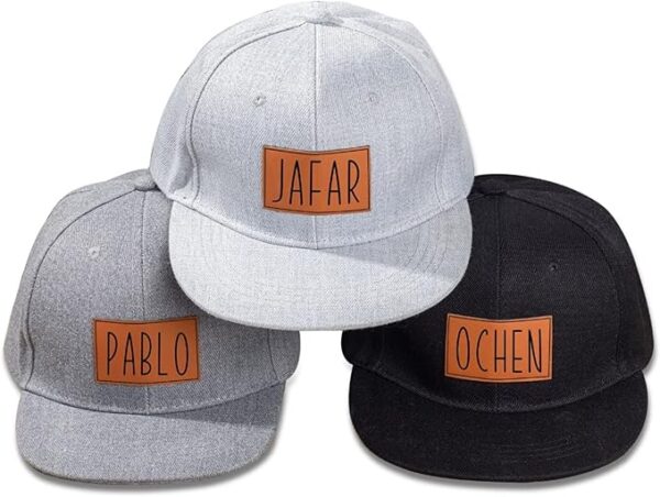 Personalized Toddler Baby Hats,Custom Baseball Caps with Name,Adjustable Snapback Truck Caps