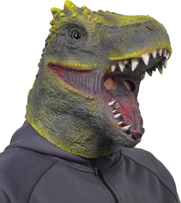 Dinosaur Head Mask Dinosaur Costume Animal Full Head Mask for Carnival