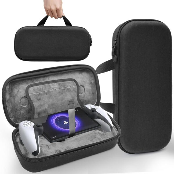 OZZYA Carrying Case for Playstation Portal Remote Player, Tailored Case for PS Portal with Accessory Storage Mesh