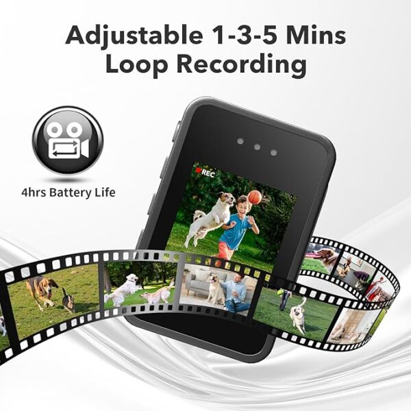 Dog Harness Camera, 1080P Camera with 1.54” Video Playback Function Screen, Record Dog Play -17% - Image 5