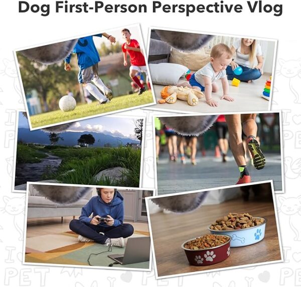 Dog Harness Camera, 1080P Camera with 1.54” Video Playback Function Screen, Record Dog Play -17% - Image 6