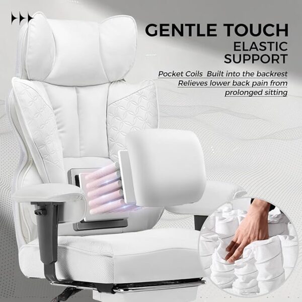 COMHOMA Big and Tall Office Chair 400LBS Wide Ergonomic Gaming Chair with Deluxe Embossing Designed -19% $219.99 List Price: $269.99List Price: $269.99 - Image 5