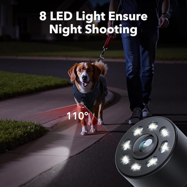 Dog Harness Camera, 1080P Camera with 1.54” Video Playback Function Screen, Record Dog Play -17% - Image 4