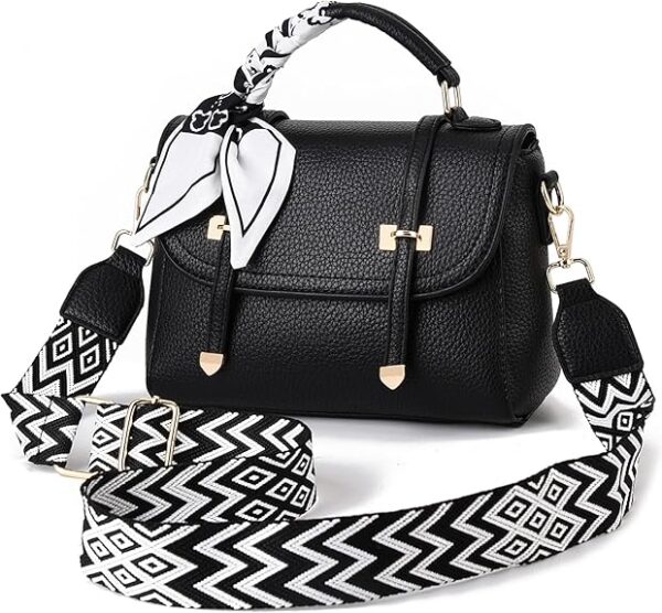 Crossbody Bags for Women Soft Leather Purses Top Handle Handbags for Travel Designer