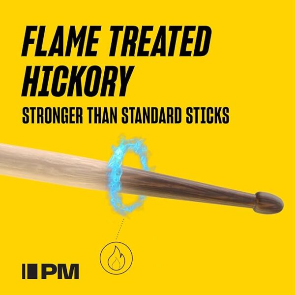 Drum Sticks - Classic Forward 747 Drumsticks - FireGrain For Playing Harder, Longer - No Excess Vibration - Image 5