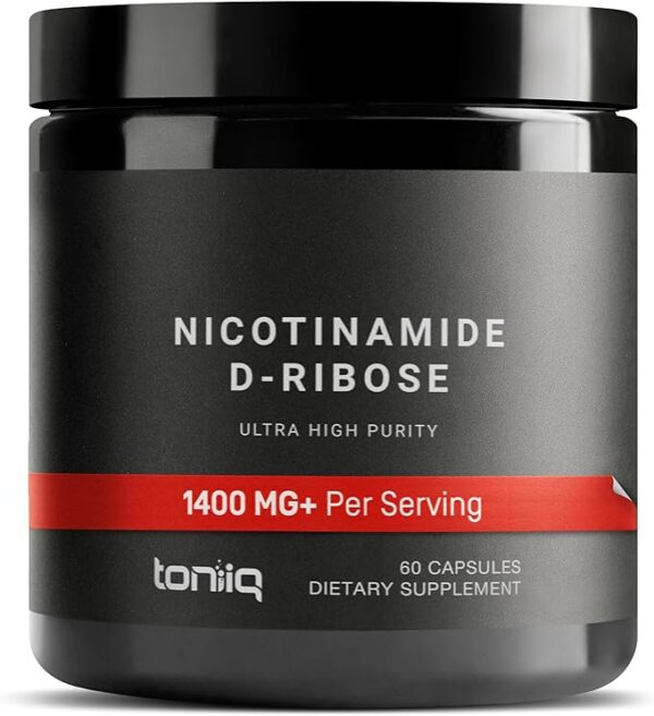 Ultra High Potency 1400mg NAD Supplement - Nicotinamide Riboside Supplement - NAD+ Nicotinamide B3