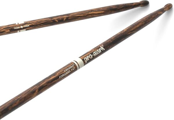 Drum Sticks - Classic Forward 747 Drumsticks - FireGrain For Playing Harder, Longer - No Excess Vibration